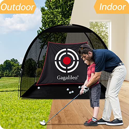 Home Practice Golf Net,Home Hitting Net,Golf Net,Golf Practice Net,Golf Nets For Indoor Use With Carry Bag And Target Cloth,Easy To Assemble 015 #TOP5