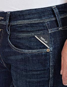 Replay Men's Anbass Aged Jeans, Blue (7 