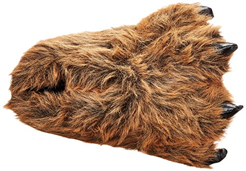 Wishpets Bear Paw Slippers (Brown, Children's Small) #TOP4