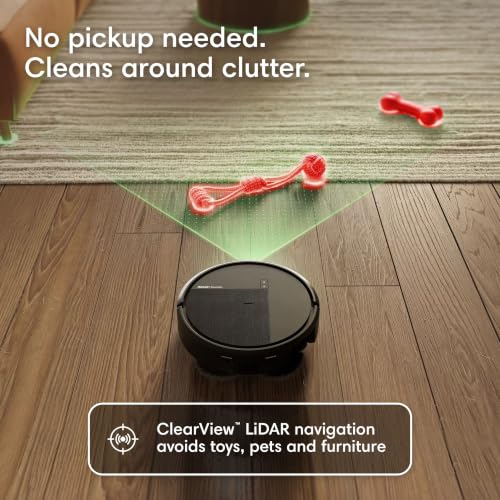 Image of iRobot Roomba Plus 515X Combo Robot + AutoWash Dock, Self‑Cleaning, Heated Wash & Heated Dry, Auto‑Empties up to 90 Days, 2.5X Power-Lifting Suction, 2X Deeper Mopping, Ideal for Pet Hair