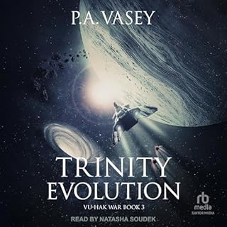 Trinity Evolution Audiolibro Por P.A. Vasey arte de portada