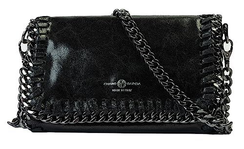 Daniela Collection Shiny Leather Bag