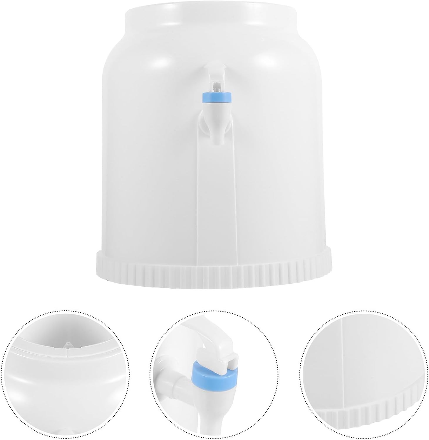 Ipetboom Desktop Mini Water Dispenser Stand for Gallon Water Cooler with Faucet for Office and Home Use