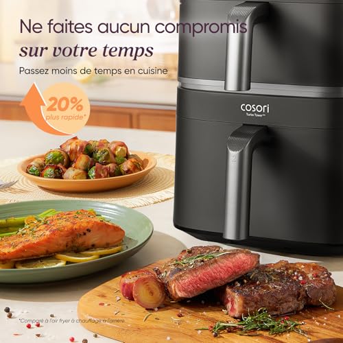 Friteuse Air TurboTower 10,8L 2 paniers COSORI – Image 7