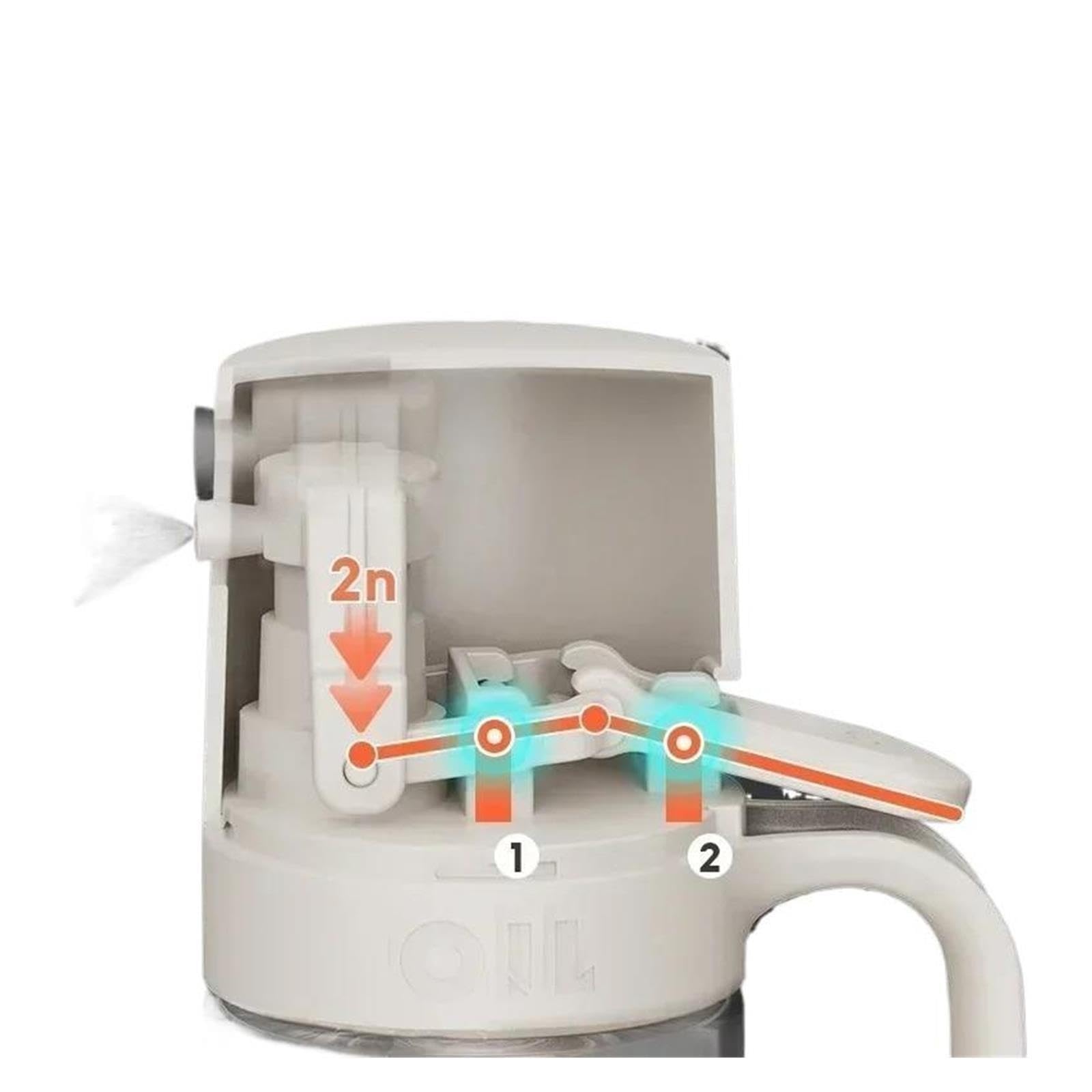 Botella Dispensadora De Aceite De Vidrio De Borosilicato,