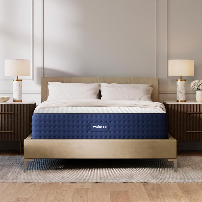 Wakeup India Virasat Dual Comfort Foam Mattress with Body Zone Technology King Size (72x72x5 inch) in a Box,Meduim Firm, Low Motion Transfer Supports 
