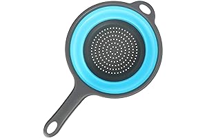 Kitchen Foldable Silicone Strainer Colanders