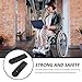 Healvian 1pair Wheelchair Brake Handle Cover Easy Installation Braking Parts for Improved Control and Safety Compatible Various Wheelchair Models