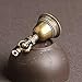 Ximimark 5pc Brass Retro Small Bell Hand Rattle Buddhist Five-strand Demon Bell For Men And Women Waist Hanging Keychain Pendant Accessories