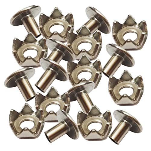 FRCOLOR 100pcs Ice Cleats for Boys and Girls Boots Skid Proof Shoes Grippers Practical Crampon Spikes for Winter Outdoor Activities