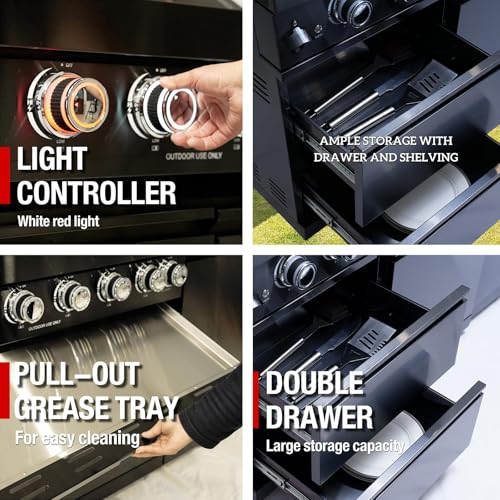 Luxury Outdoor Kitchen Grill Island