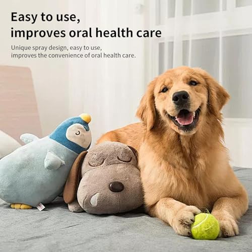 Zahnpflegespray für Hunde 100ml - Zahnsteinentferner Hund - Dentalspray für Hunde Zahnstein - gegen Mundgeruch Hund - Zahnreinigung Hund - Effektive Zahnpflege Hund - Hund Zahnstein Spray (100ML)