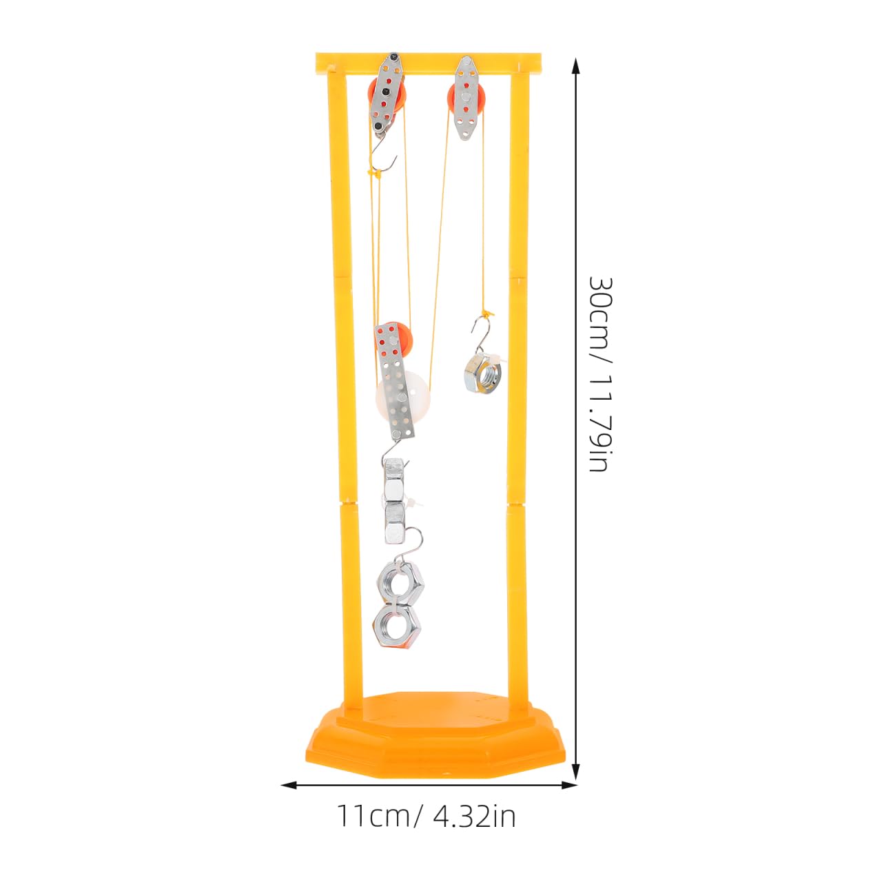 Ciieeo Educational Pulley System Kit with Gears Stem Building Toy for Kids Physics Science Experiment Set Diy Engineering Mechanic Toy for School Projects - Image 4