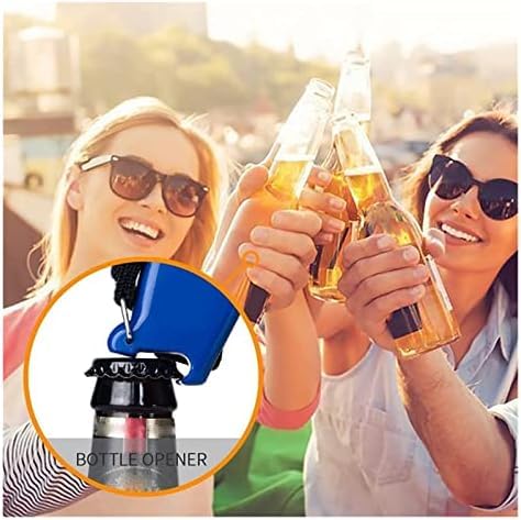 Megafono a Mano 25 Watt Compact Pa con Sirena incorporata Altoparlante megafono Registratore vocale Apribottiglie Altoparlante megafono