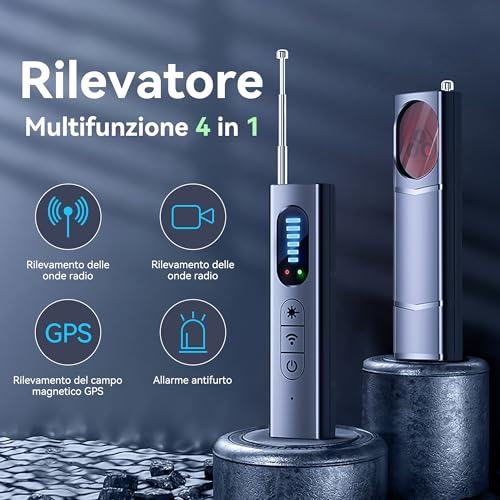 Image of Anti-Spy Detector, Hidden Camera Detector, GPS Hidden Device, Bug Detector, Wireless RF Signal Scanner, Camera Detector for Hotels, Home, Office