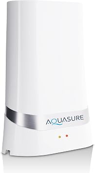 Aquasure Dash Series Countertop Drinking Water Filter System with 0.1 Micron Ultra-Filtration White