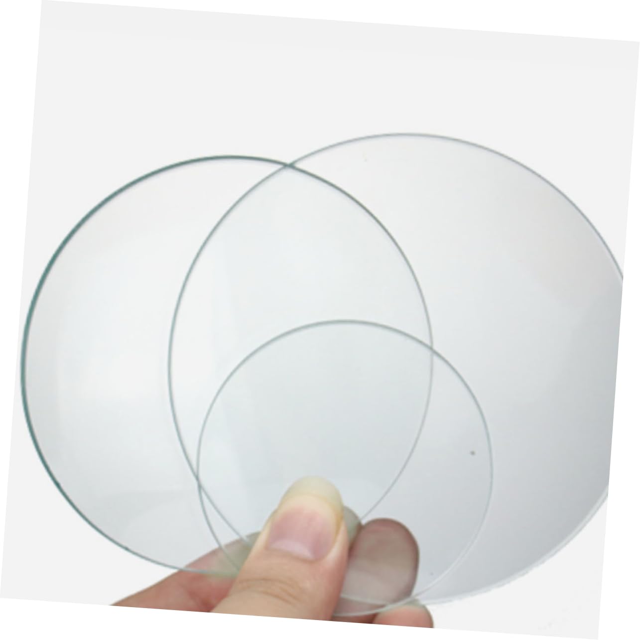 10pezzi Vetri Trasparenti Per Orologi in Vetro Coperchi Per Becher Da Laboratorio Accessori Per Esperimenti Chimici Design Preciso Per Misurazioni Resistente Alle Alte Temperature