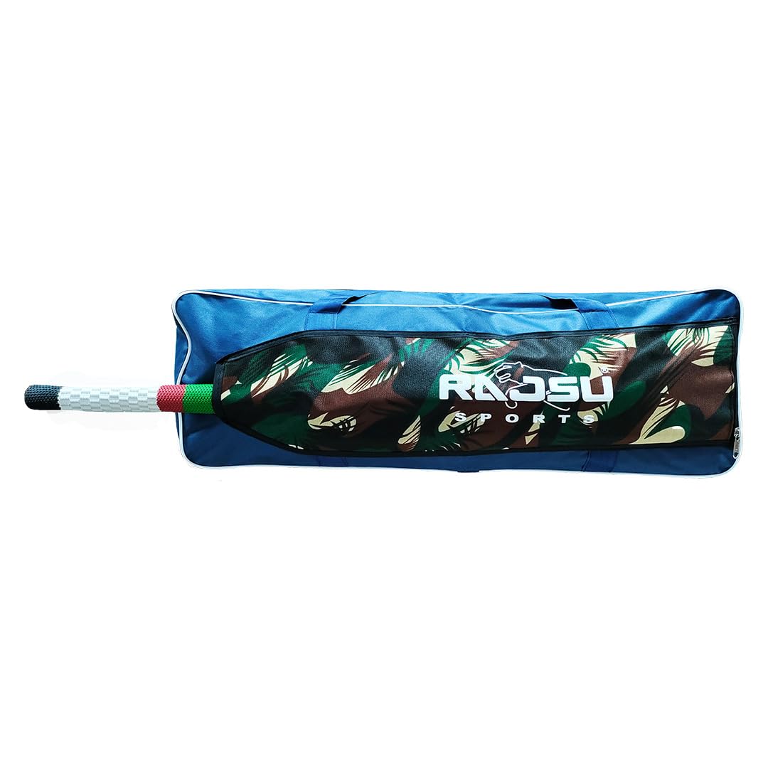 RAJSU- Cricket Team Kit Bag Personal Long Size (with Bat Pocket)-image-6