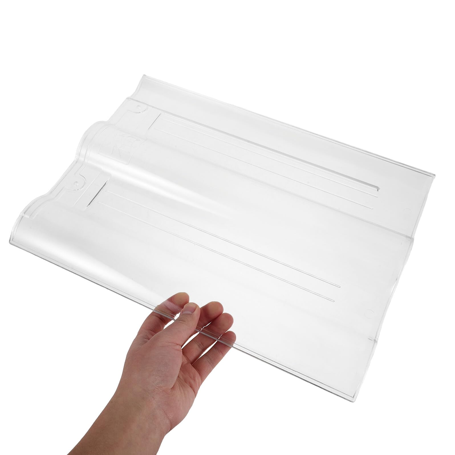 Gatuida Lámina de Techo Corrugada Transparente 300x400mm 4mm Plástico para Invernadero Paneles de Techo de Patio Protección Solar Luz Natural para Jardinería y Estructuras de Granja