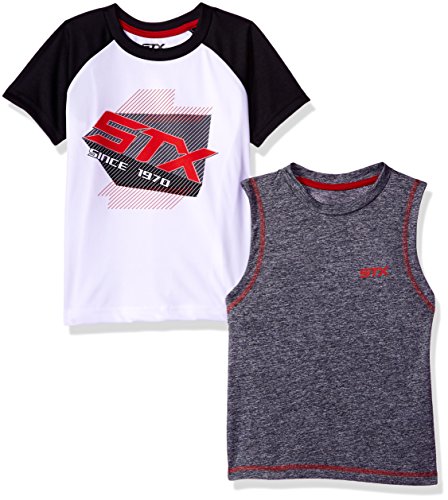 STX Boys' Muscle Tank and T-shirt Set