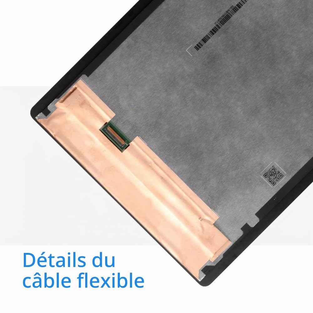 LADYSON Écran Tactile LCD d'origine pour Samsung Galaxy Tab A7 10,4" (2020) SM-T500 T505 T500 Écran Tactile Digitizer Assemblée Lentille Kits de Remplacement avec Outils gratuits (Blanc)