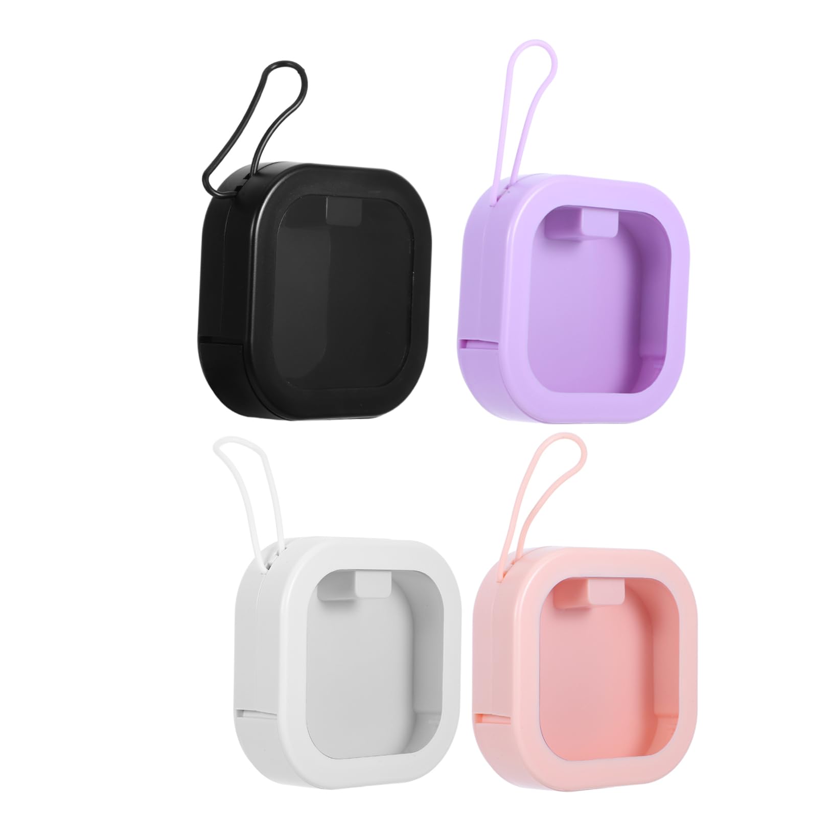 BESTOYARD Set 4 Pezzi Bauletto Portagioie da Viaggio in ABS e TPE Design Multifunzione e Interno Spazioso per Uso Quotidiano e Viaggi di Lavoro