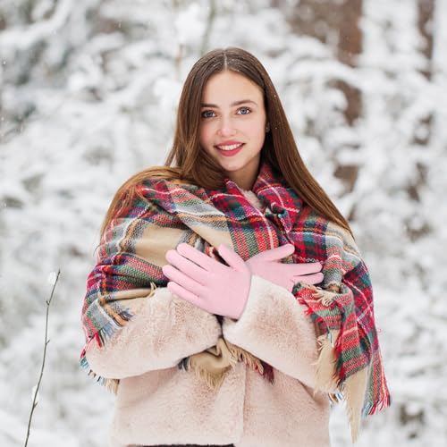 Image of ONESING 12 Pairs Kids Gloves - Warm Knitted Winter Gloves Bulk for Girls Boys | Children Gloves Designed for Cold Weather