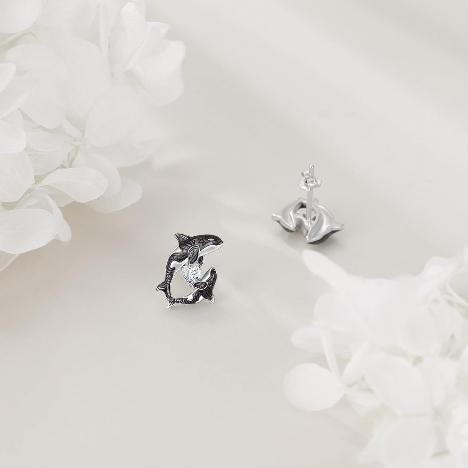 POPLYKE Animal Earrings for Women 925 Sterling Silver Hypoallergenic Jewelry Birthday Gifts for Sensitive Ears - Image 3
