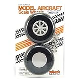 Robart Manufacturing UX400-Scale Diamond Tread Wheels ROB137 Wheels Gear Retracts & Accys