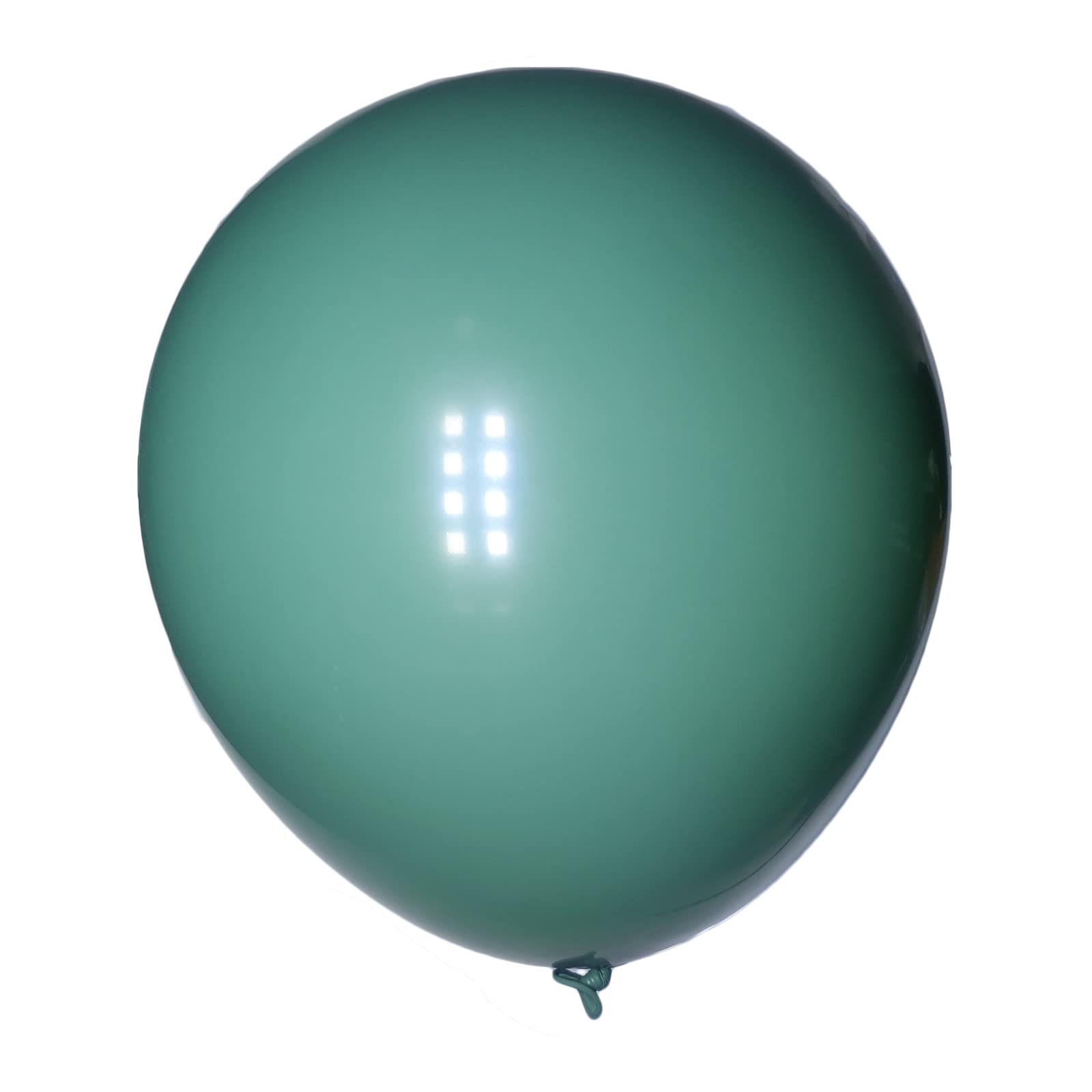 Photo 1 of Bean Green Helium Balloons18 Inch 10 Pcs Giant Retro Eucalyptus Green Latex party Balloons for Baby Shower Wedding Happy Woodland Birthday Party Graduation Party Balloons Decoration( bean green )