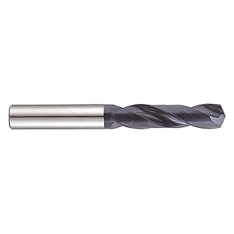 YG-1 DH404 Carbide Dream Short Length Drill Bit, TiAlN Finish, Straight Shank, Slow Spiral, 140 Degree, 10mm Diameter x 89mm Length (Pack of 1)