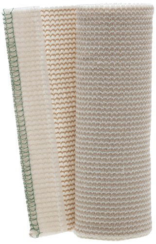 Medline Matrix Elastic Bandages, Non Sterile, 6" X 5 Yard, White/Beige (Pack Of 50) #TOP17