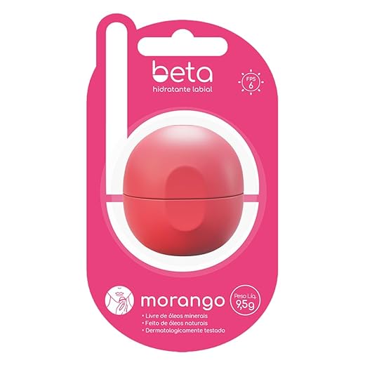 Beta Hidratante Labial - Morango 9,5g