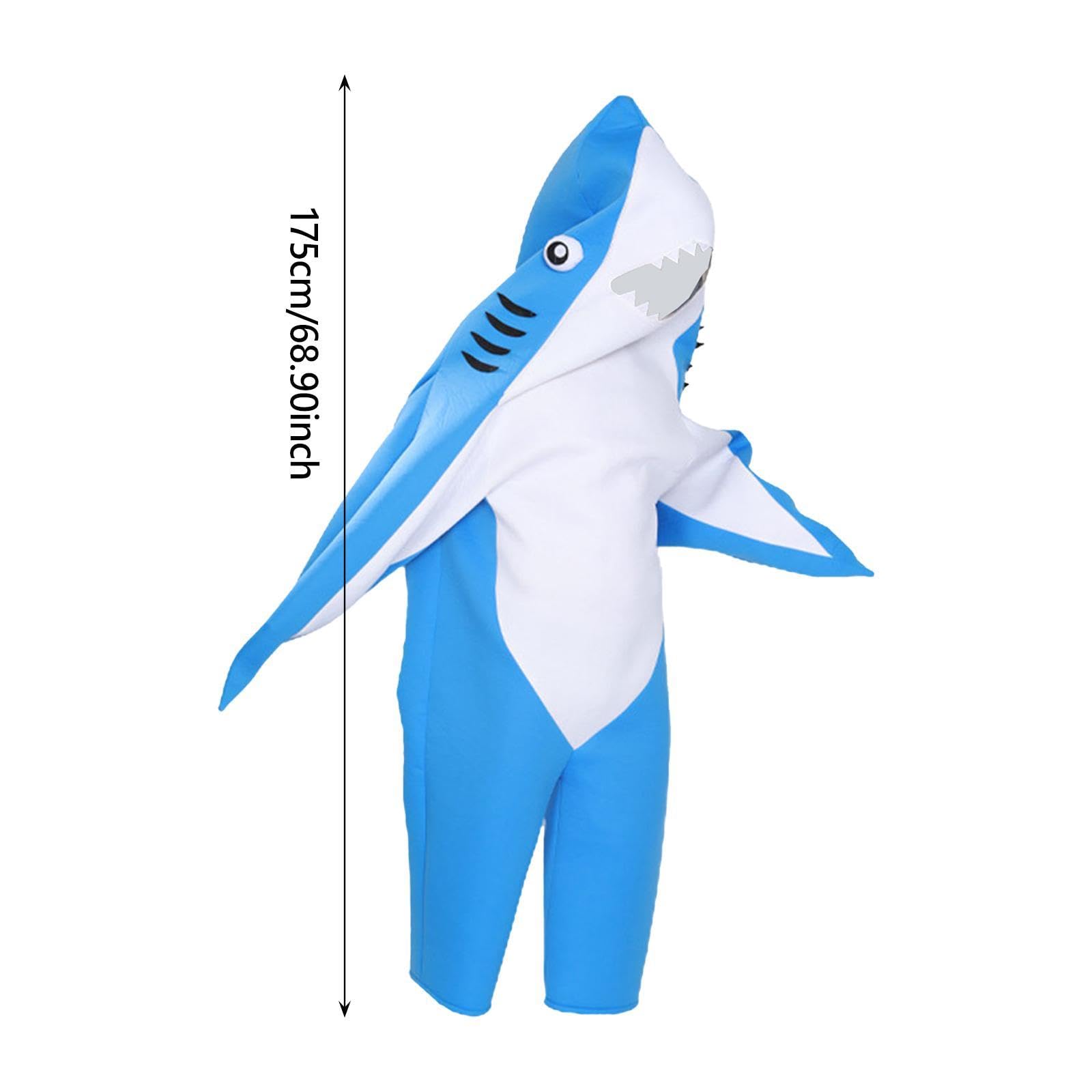 Amazon.co.jp: サメコスプレ サメコスチューム サメ仮装 子供