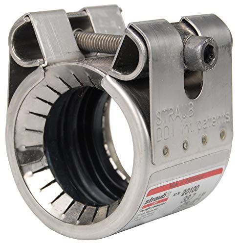 Dixon STR20500 Straub Grip-L Axial Restraint Pipe Coupling, EPDM, 73 mm, 2.5