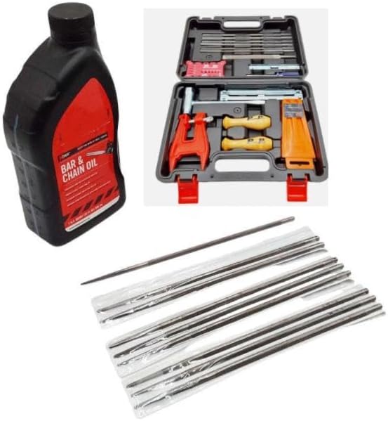 for Proven Part 20" Chain 3689-005-0081 Bar.325.063" 81DL, Chain Oil, Files, Qt.