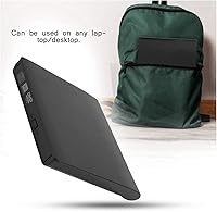 Vista 4 de Vbestlife - Unidad externa de CD y DVD, USB 3.0 Slim portátil DVD RW, lector de grabador de CD RWDVD RW, grabadora de reproductor de DVD