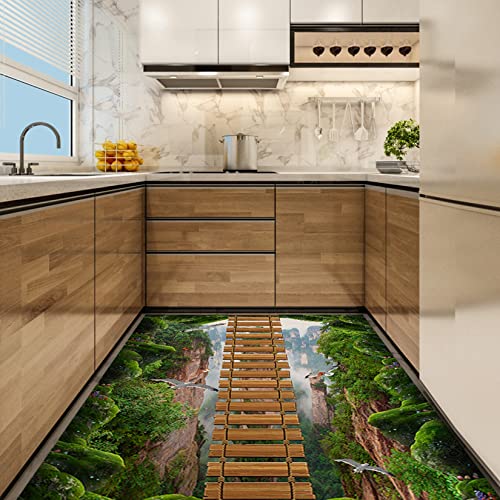 Tapis de cuisine 60x120cm antidérapant et découpable pour couloir et salon