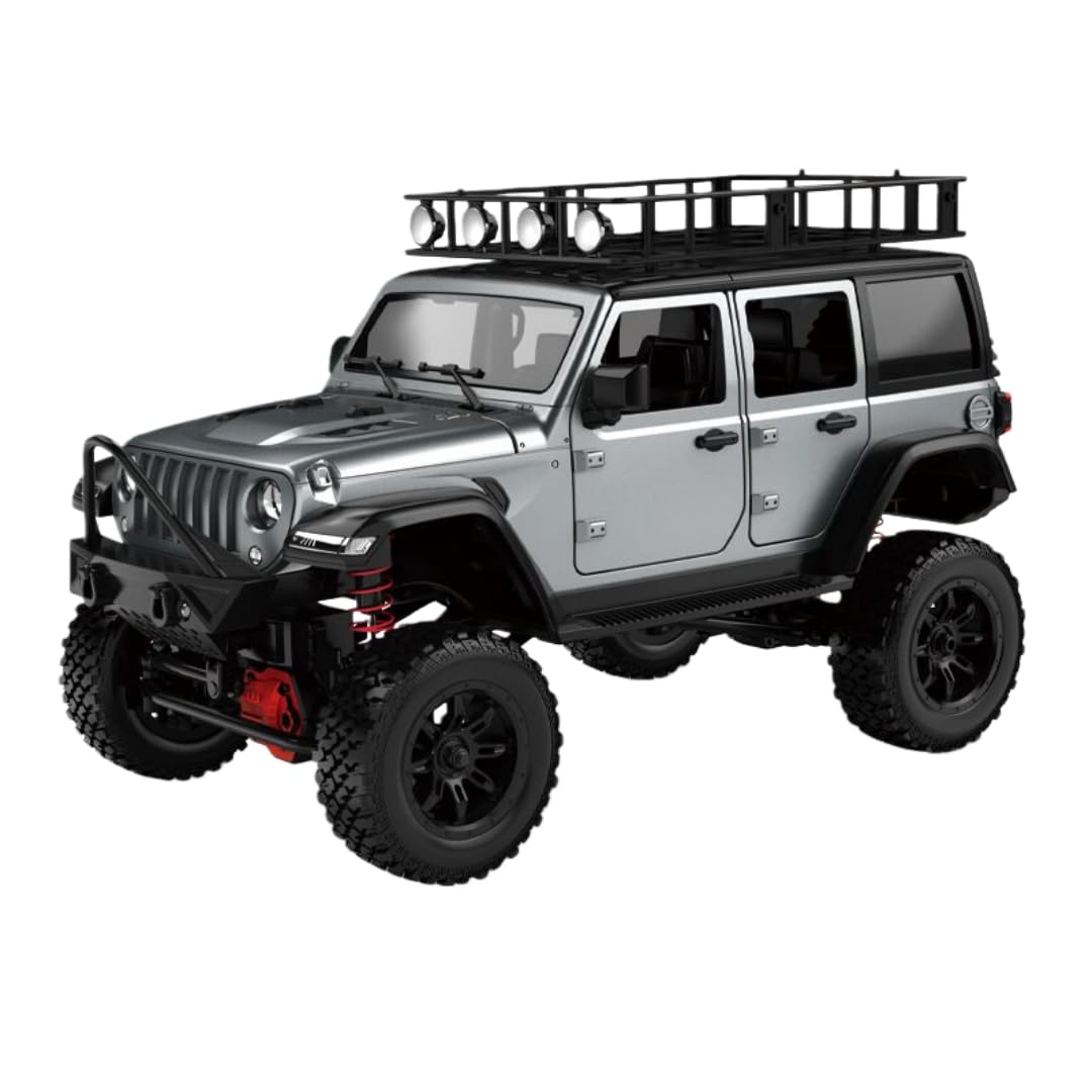 【バッテリー３個付】 MN128 1/12 RC ジープ ラングラー ブラック Amazon.co.jp: RCロッククローラー MN128 1:12スケール RC 4WD RC