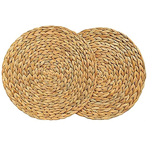 Tapis de table en jacinthe isolant pour protéger la table des plats chauds - 2