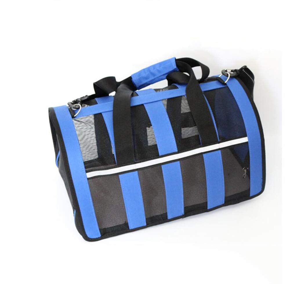 Sac pour chien respirant en tissu Oxford avec grille de ventilation L