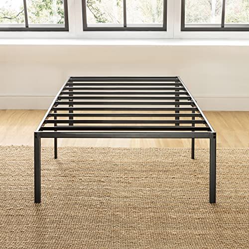 Image of Best Price Mattress Twin 18 Inch Black Metal Platform Bed Frame