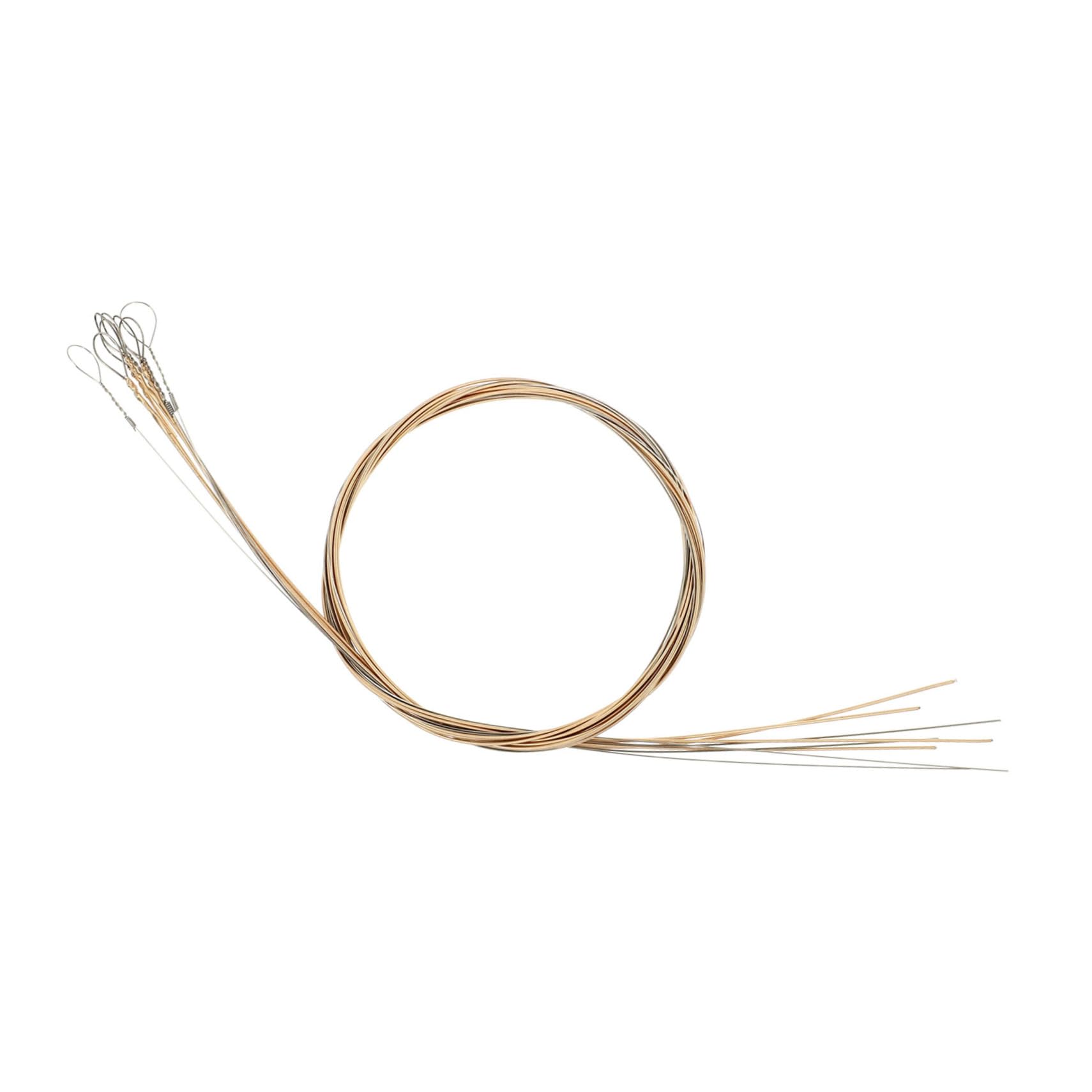 NULYLU Mandolin Strings 8 Pack Replacement String Kit Bright Bass Strong Treble Ideal for Mandolin Players