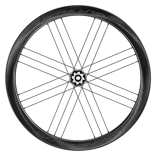 Campagnolo Bora Wto 45 Disc Brake 2-Way Fit Tubeless Wheelset, Dark Label, Campagnolo Freehub #TOP2
