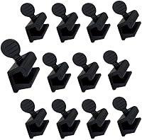 Vista 32 de QCAA Cerradura de seguridad para ventana deslizante con forro de vinilo, cerradura a prueba de niños, aluminio, blanco, paquete de 4, fabricado