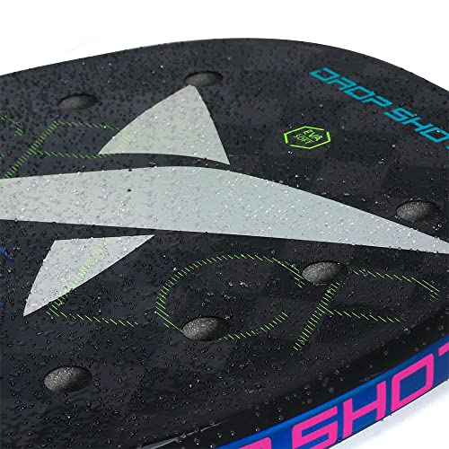 RAQUETE DE BEACH TENNIS DROP SHOT MURANO 3.0 BT, PRETA