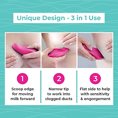 image for LaVie Lactation Massager for Breastfeeding, Nursing, Pumping, Support 