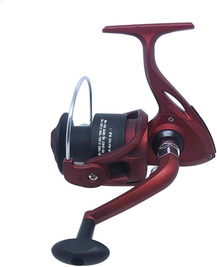 Molinete Nautika Rubi G2 6000 vermelho e preto