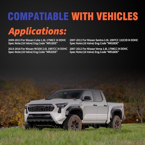 Image of HiSport MS97038 Intake Manifold Gasket Set 1.8L | Compatible with Nissan Chevrolet City Express 2015-2018,NV200 2013-2020 2.0L,Sentra 2007-2012,Versa 2007-2012,Cube 2009-2013