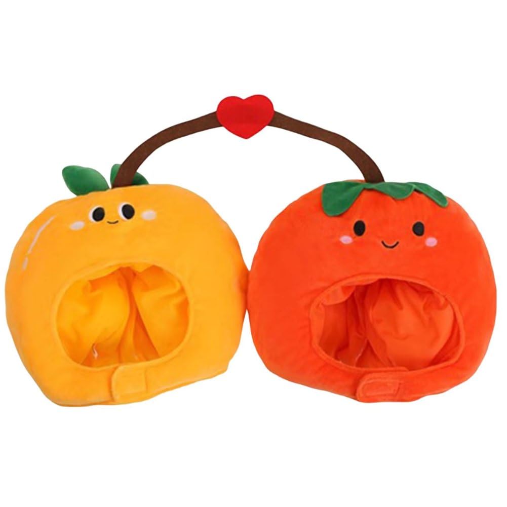 Serre-tête Orange Kaki fantaisie pour déguisement de cosplay et fête
